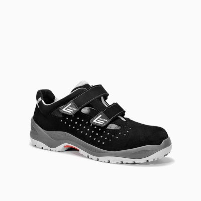 ELTEN HERREN Sicherheitssandale IMPULSE grey Easy ESD S1 ELTEN HERREN Sicherheitssandale IMPULSE grey Easy ESD S1